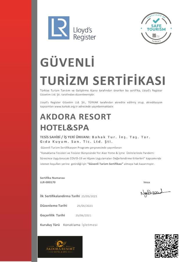 Akdora Resort Hotel & Spa Side Esterno foto